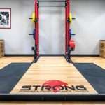 Introducing Strong Weightlifting at our well-equipped fitness area, perfect for local meets and advancing your weightlifting skills.