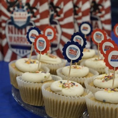 Delicious strong party cupcakes, a sweet treat for celebration.