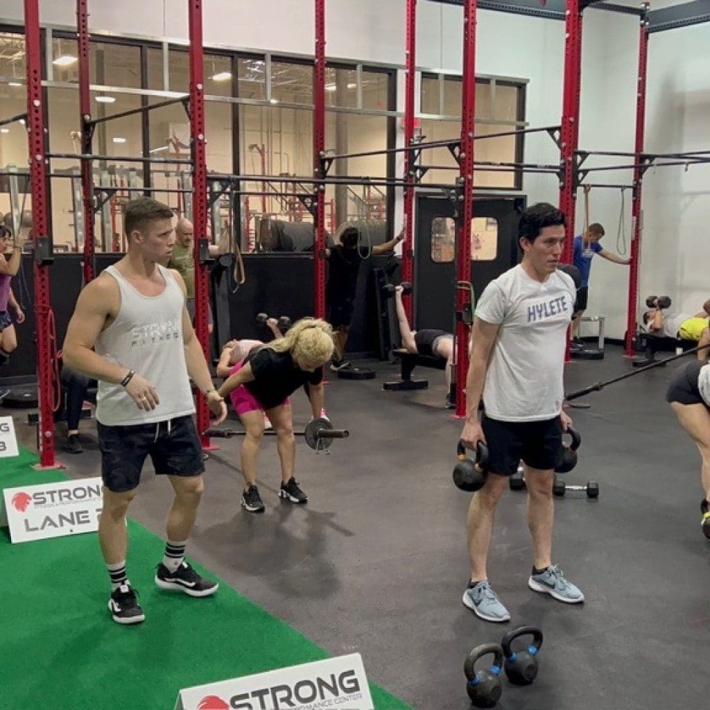 Engaging workouts await in 'The Strong Class'—diverse exercises and equipment options ensure each session is dynamic and effective.
