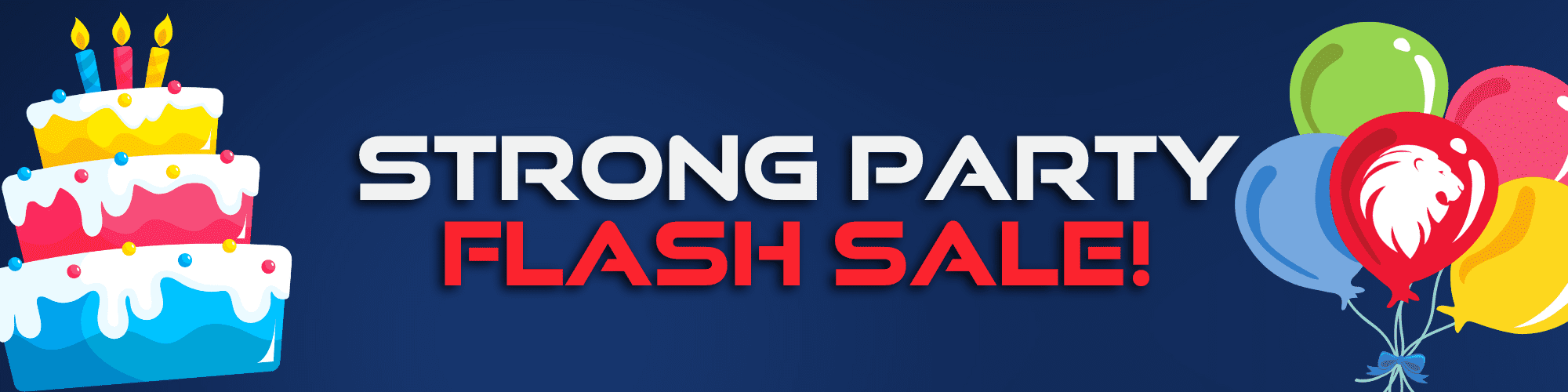 Get exclusive discounts on top fitness gear and supplements to fuel your workout goals at the Strong Fitness Party Flash Sale.