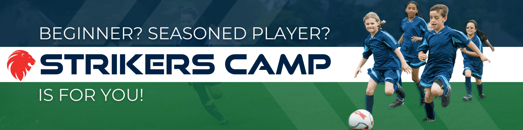 Refine your soccer skills at Strikers camp with expert coaching in a controlled environment, elevating your game regardless of your level or journey.