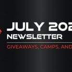 Strong Fitness July 2024 Newsletter Banner Giveaways, Camps and more